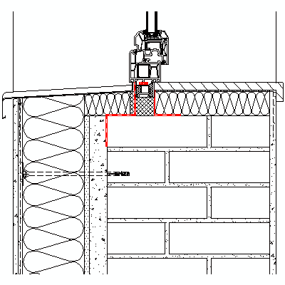 rekonstrukce - zděná stavba - umístění okna na střed ostění - ostění